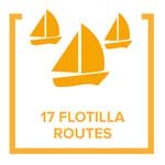 17 Flotilla Routes